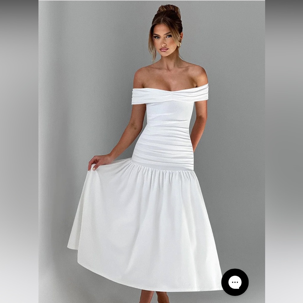 Babyboo Wilhelmina White Dress